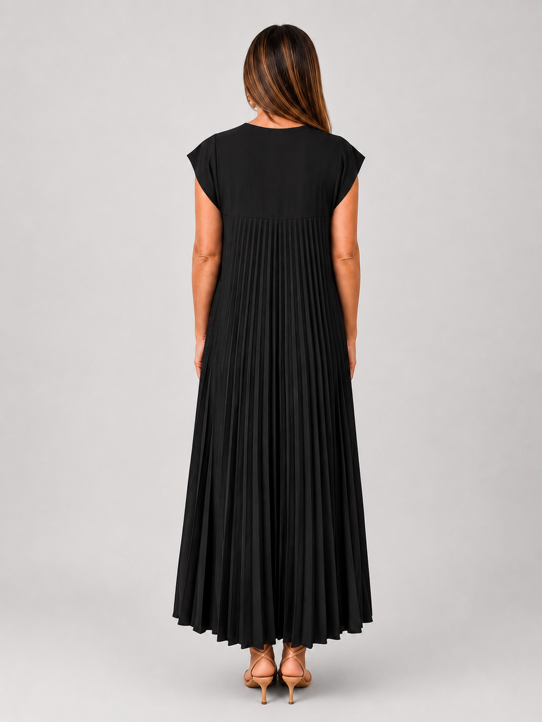 Fernanda - Vestido Plissado Conforto — vista 3