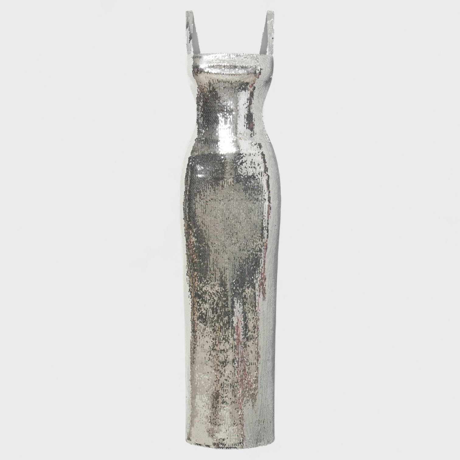 Sparkle Silver - Vestido de gala noite