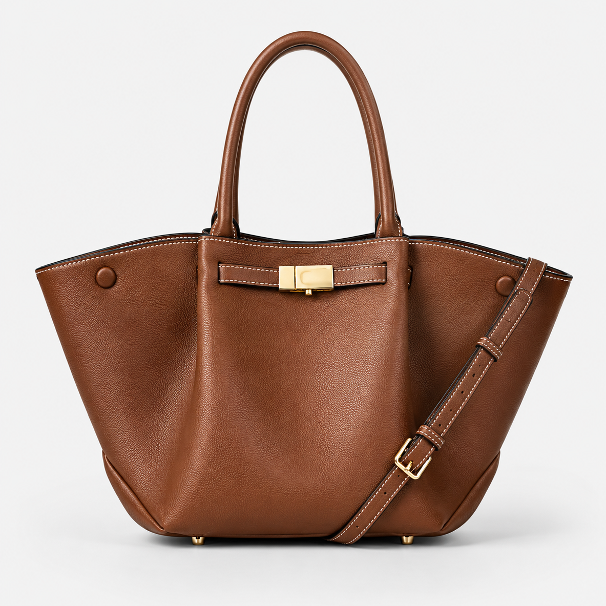 Melanie - Bolsa de Ombro em Couro — vista 2