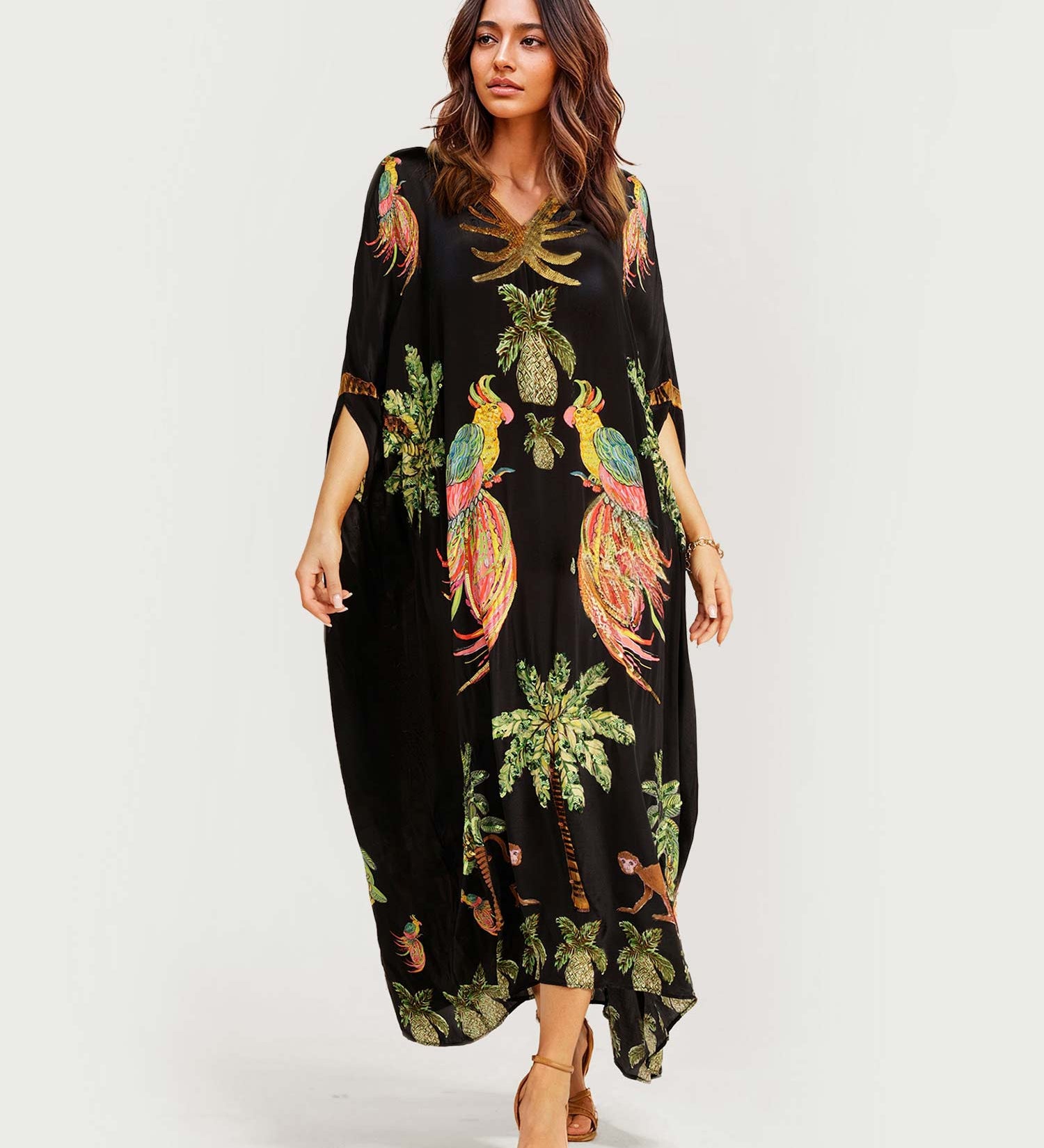 Alessandra - Vestido Longo Estampado