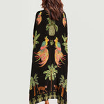 Alessandra - Vestido Longo Estampado — vista 3