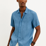 Camisa de Botão - Colarinho Aberto — vista 5