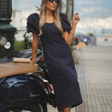 Caetana | Vestido Midi Estruturado