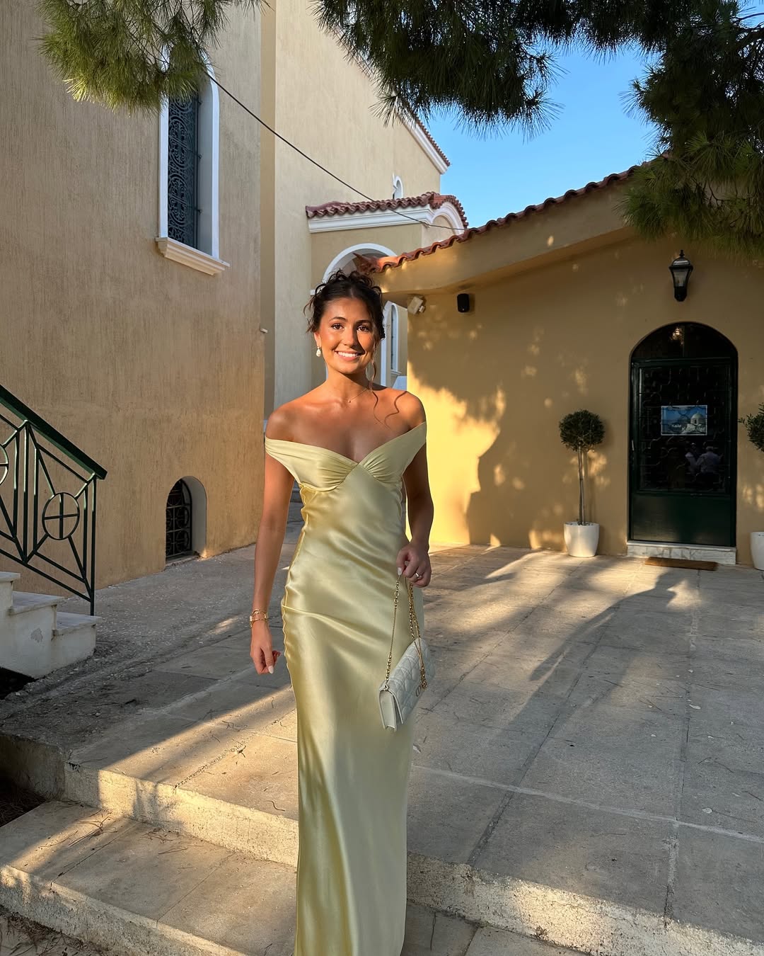 Bárbara - Vestido Maxi em Cetim — vista 5