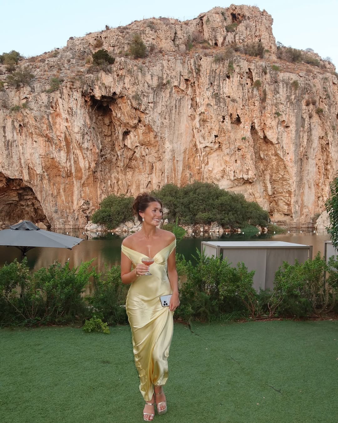 Bárbara - Vestido Maxi em Cetim — vista 6
