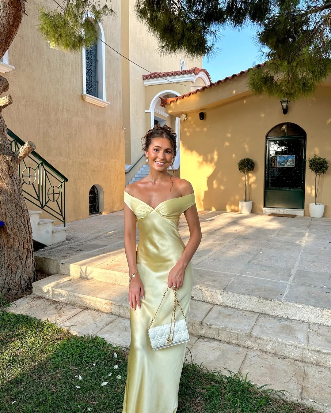 Bárbara - Vestido Maxi em Cetim — vista 4