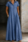 Eliza - Vestido de Denim Longo — vista 8