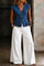 Vera - Top de Denim com Decote em V — vista 7
