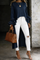 Vânia - Blusa Casual Denim — vista 2