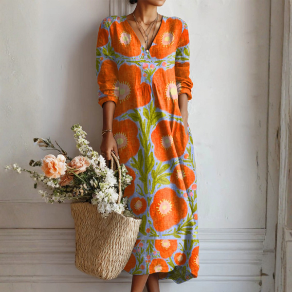 Cátia - Vestido Floral Encantado