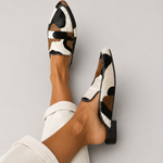 Amália - Mocassins com padrão abstrato — vista 2