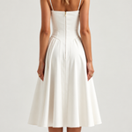 Odete — Vestido Midi com Corpete Estruturado — vista 6
