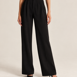 Amora | Calças Wide Leg de Corte Elegante