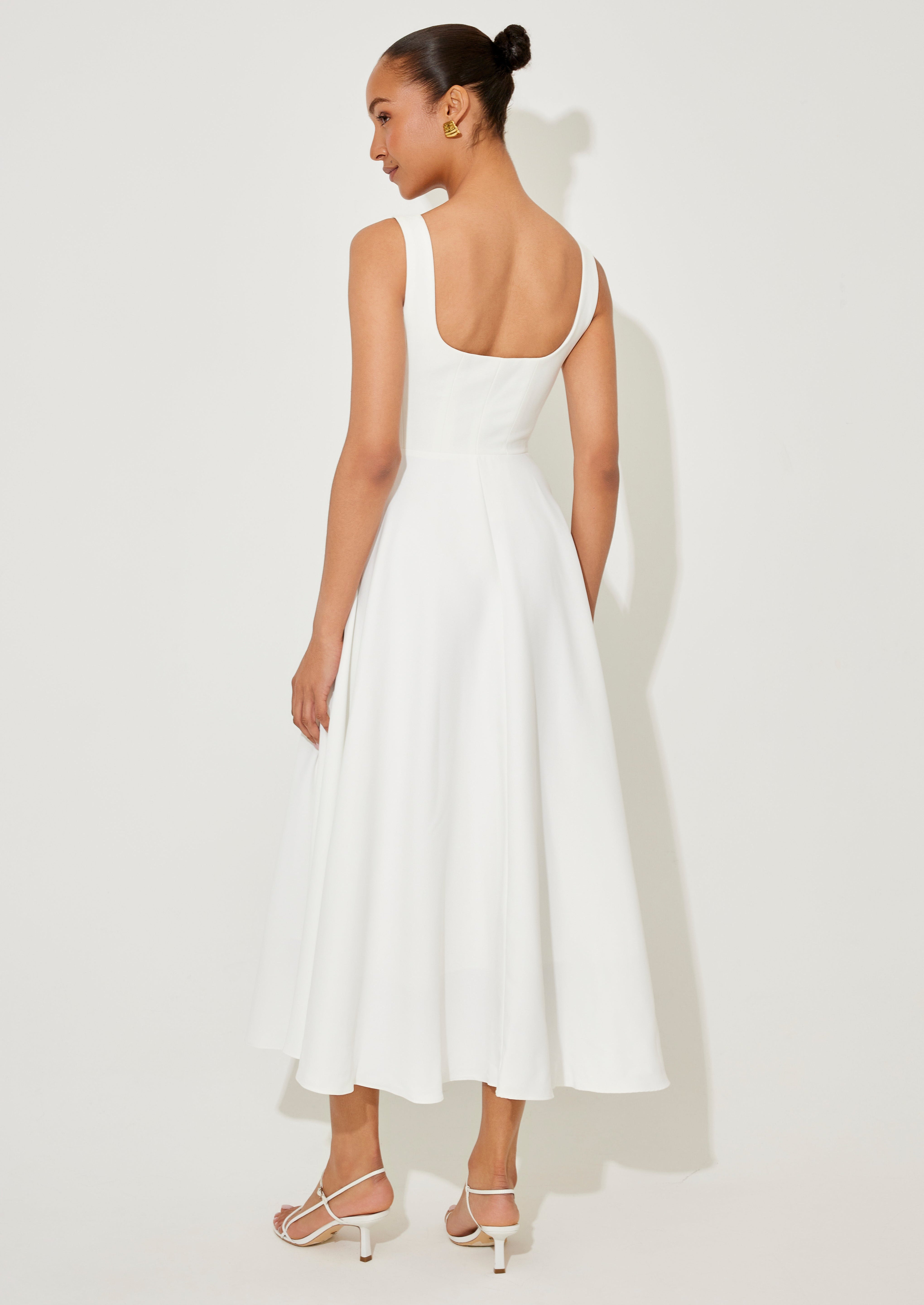 Amélia - Vestido Midi Intemporal — vista 2