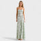 Verona - Vestido maxi em renda floral — vista 7
