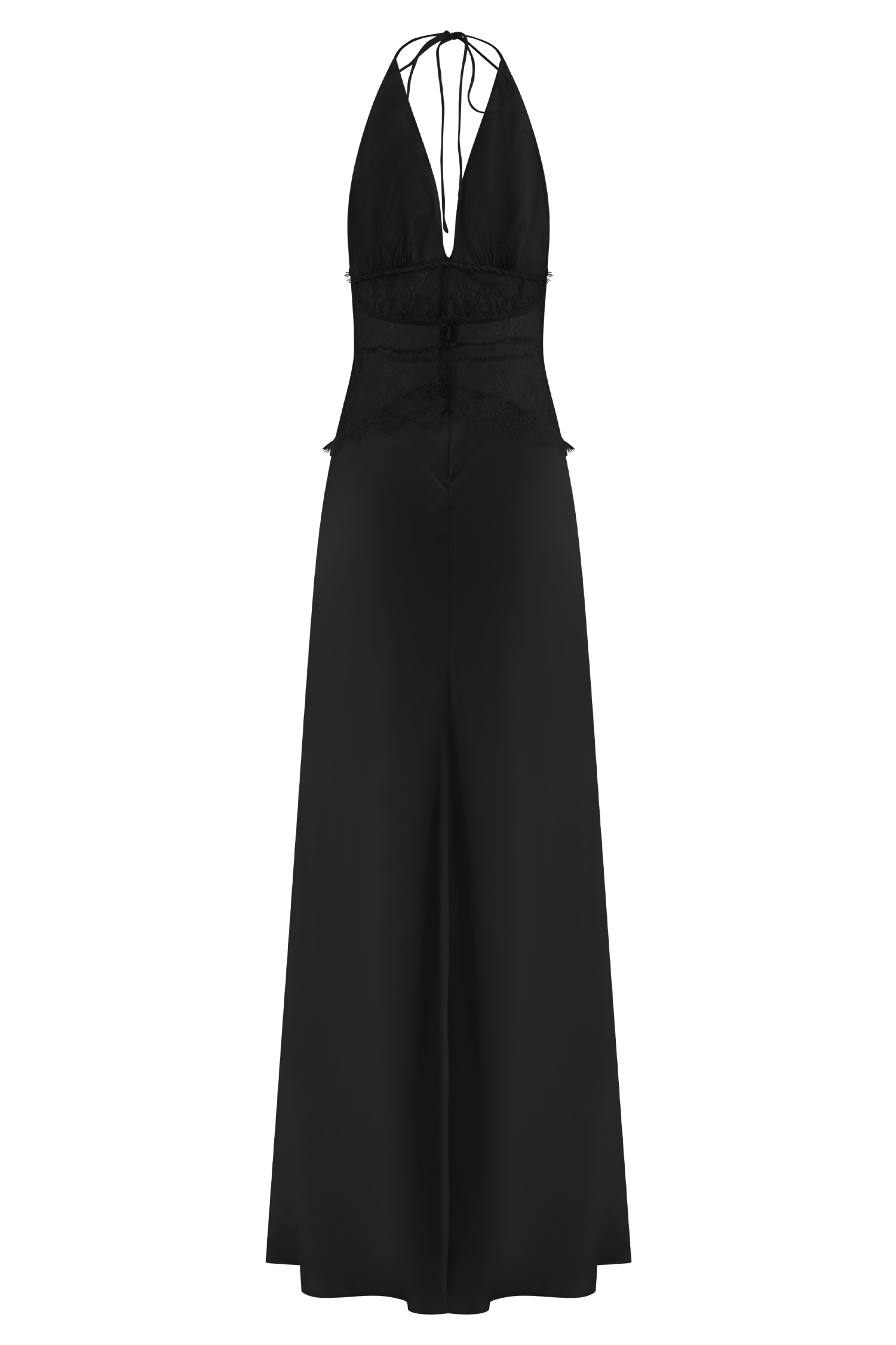 Velina - Vestido em renda e cetim