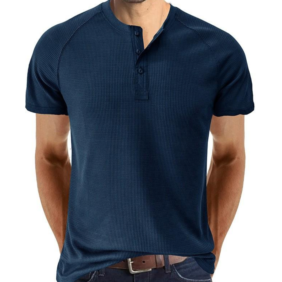 Camisa Henley - Abertura de Botões — vista 2