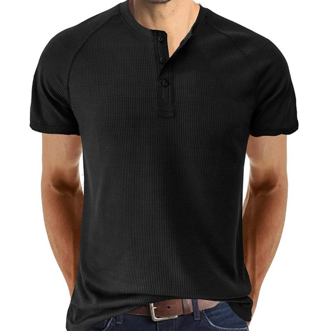 Camisa Henley - Abertura de Botões — vista 3