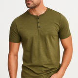 Camisa Henley - Gola com Botões — vista 6