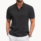Camisa Henley - Placket Curto Botões — vista 3