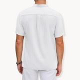 Camisa Henley - Placket Curto Botões — vista 6