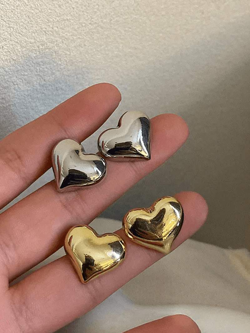 Brincos Heart — vista 6