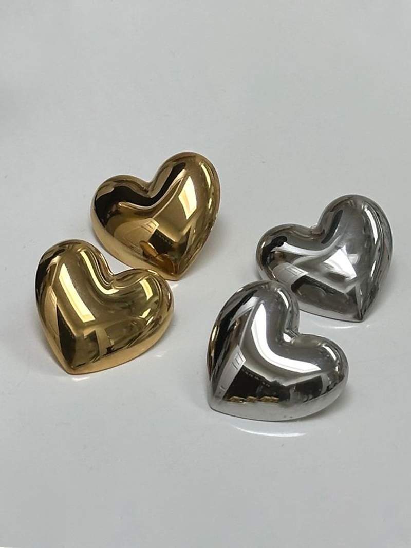 Brincos Heart — vista 2