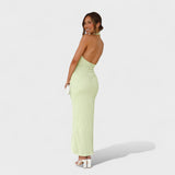 Camila - Vestido comprido com pregas — vista 6