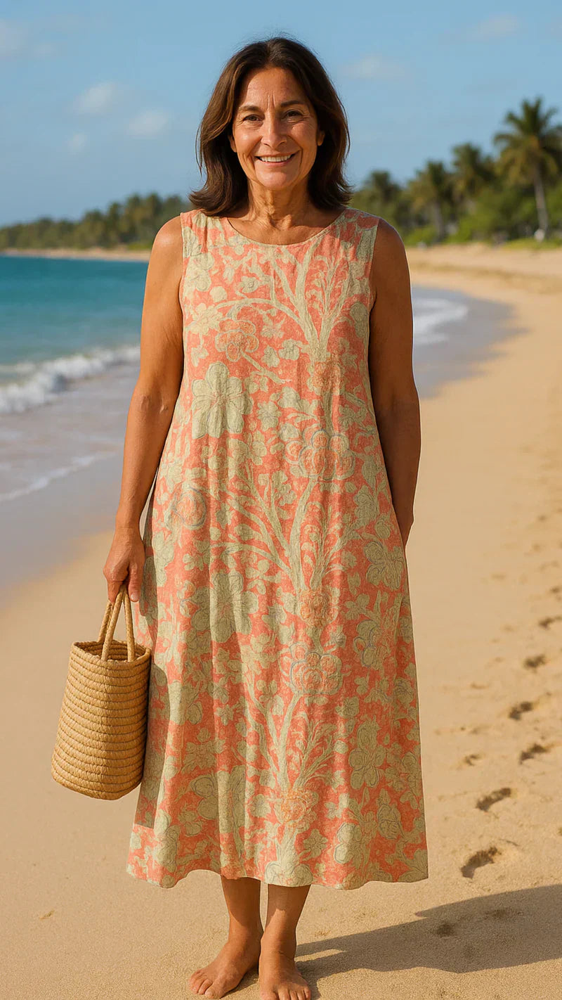 Elis - Vestido floral vintage — vista 3