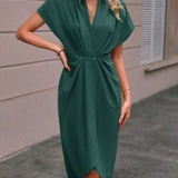 Caia - Vestido Midi Envelope — vista 4