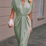Caia - Vestido Midi Envelope — vista 7