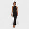 Camila - Vestido comprido com pregas — vista 7