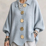 Camila | Casaco de malha com botões