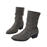 Sofia | Botins franzidos com salto