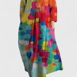 Ana - Vestido Fluido com Estampa — vista 2