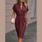 Caia - Vestido Midi Envelope — vista 5