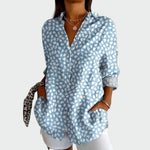 Camisa estilosa com estampa floral — vista 6