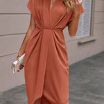 Caia - Vestido Midi Envelope — vista 3