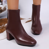 Helena | Botins com salto em bloco