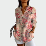 Camisa estilosa com estampa floral — vista 11