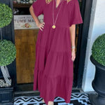 Carlota - Vestido Maxi com Movimento — vista 5