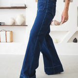 Constança | Calças wide leg com bolsos