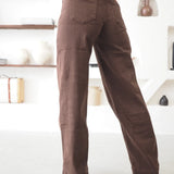 Constança | Calças wide leg com bolsos