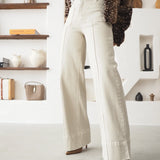 Constança | Calças wide leg com bolsos