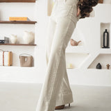 Constança | Calças wide leg com bolsos