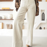 Constança | Calças wide leg com bolsos