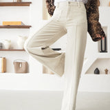 Constança | Calças wide leg com bolsos