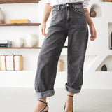 Beatriz | Jeans baggy balloon de cintura subida
