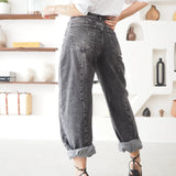 Beatriz | Jeans baggy balloon de cintura subida