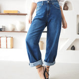 Beatriz | Jeans baggy balloon de cintura subida